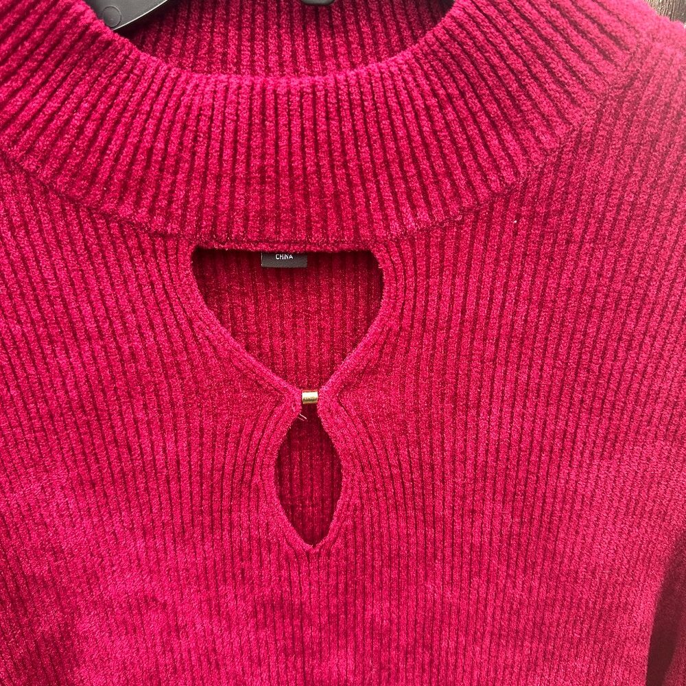 INC velvet fancy top